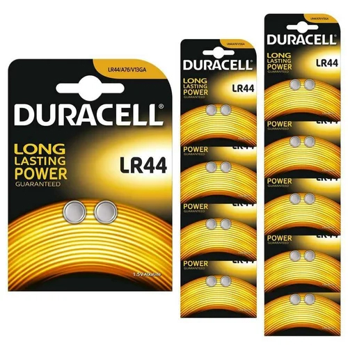 Duracell LR44 Lithium Coin Battery