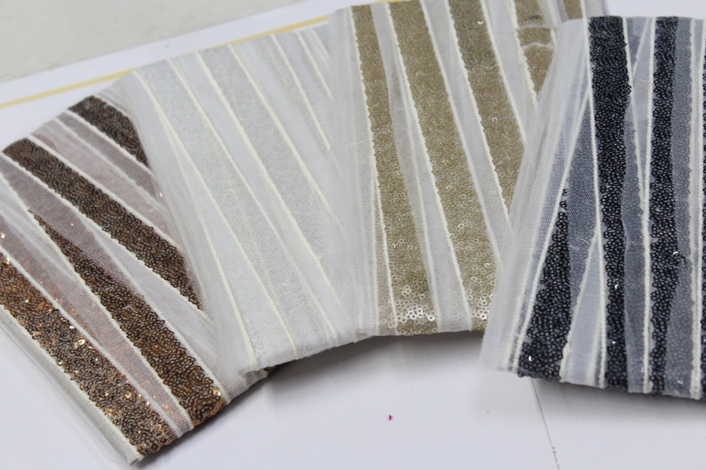 Net Sequence Lace - Color: Off Wihte