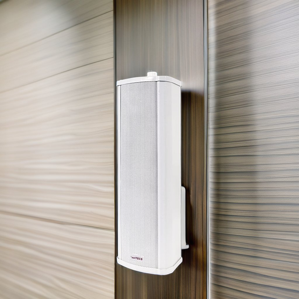 *Ast Sw20 - 20W Wall Mount Ip Pa Speaker - Color: White