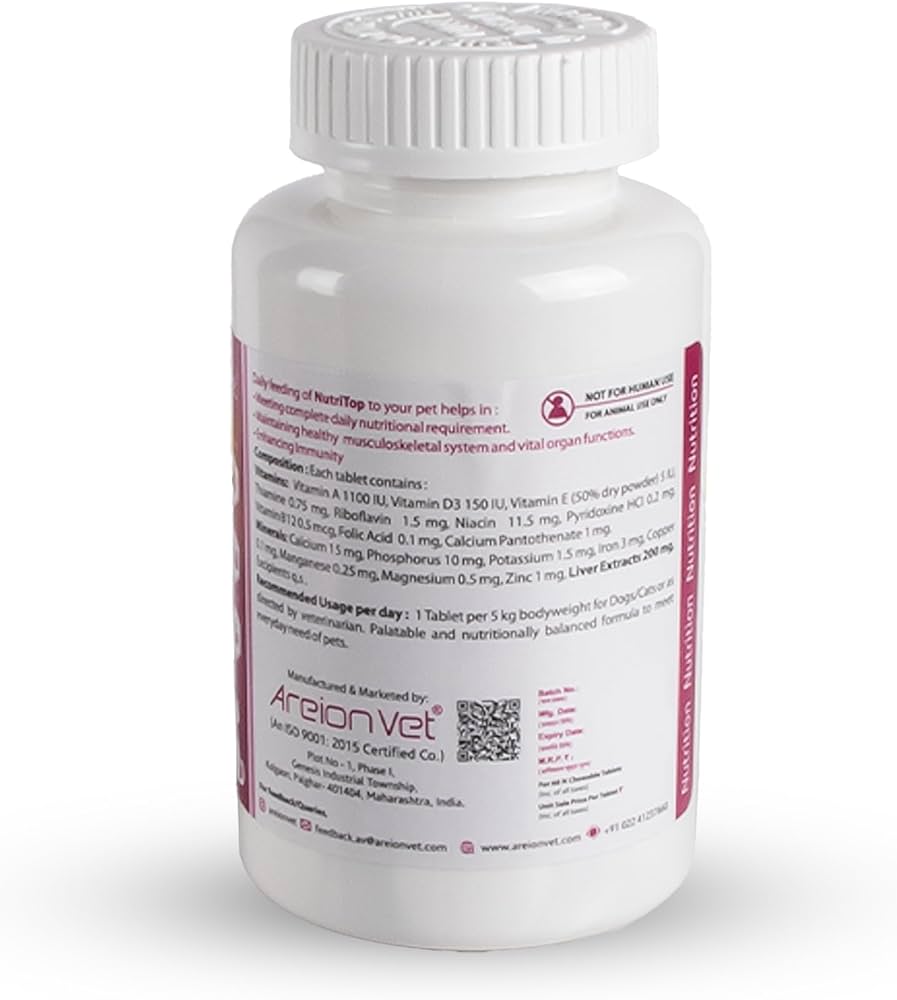 Nutritop Multivitamin &  Mineral Supplement 