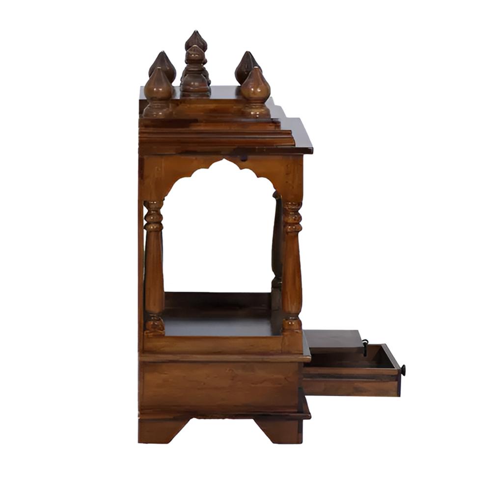 Royaloak Medium Size Home Temple - Tmpl-1 - Color: Brown