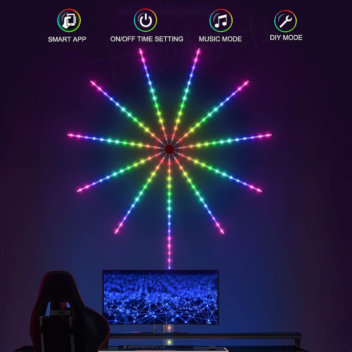 Fireworks strip light