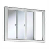 Aluminium Glass Sliding Window - Coating Type: Colour Coated
