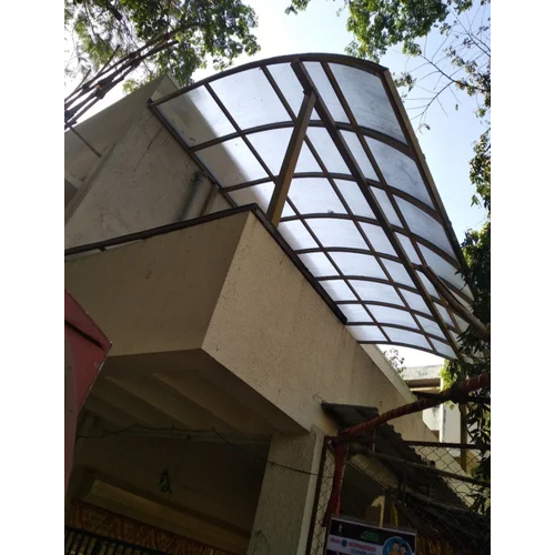 Outdoor Metal Canopy - Color: White