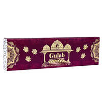 Gulab 10 Incense Sticks - Color: Brown