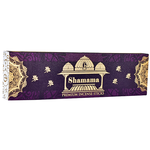 Shamama 10 Incense Sticks - Color: Brown