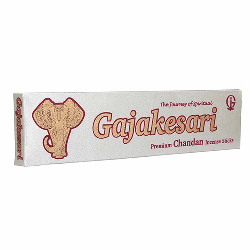 Gajakesari 10 Incense Sticks - Color: Brown
