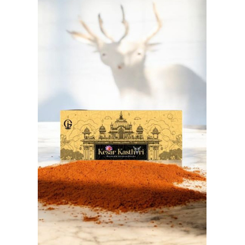 Kesar Kasthuri 25 Incense Sticks - Color: Brown