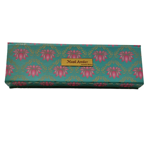 50G Musk Amber Incense Sticks - Color: Brown