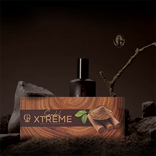 Sandal Xtreme 25 Incense Sticks - Color: Brown