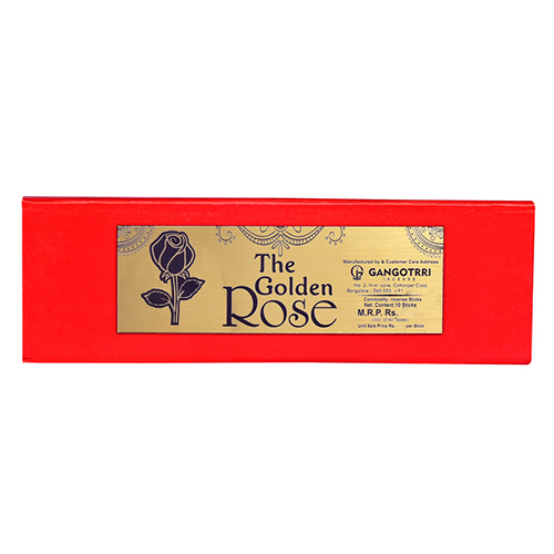 The Golden Rose 10 Incense Sticks