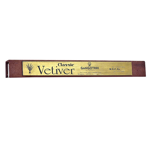 Classic Vetiver 2 Incense Sticks - Color: Brown