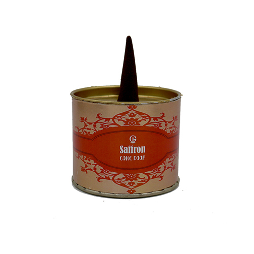 50g Saffron Cone Dhoop