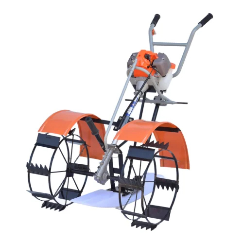 Float Model Two Row Paddy Weeder Harvesting Cum Bush Cutter - Capacity: 200 Kg/Hr