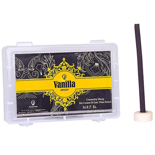 50g Vanilla Dhoop Sticks