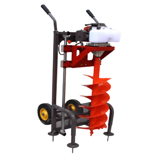 Industrial Hand Push Earth Auger - Automatic Grade: Semi-Automatic