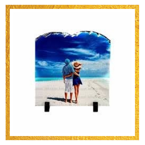 SH-03 Sublimation Rock Photo Frame (7x5.5) Inch