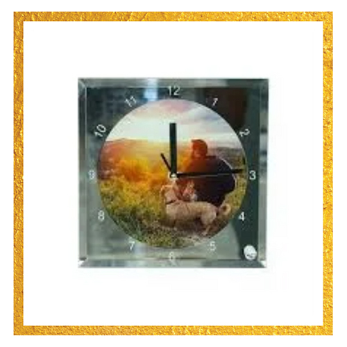 BL Sublimation Square Watch Photo Frame