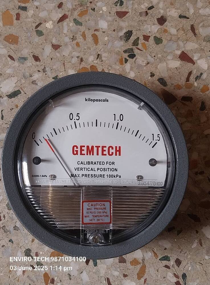 GEMTECH Differential Pressure Gauge Dealers Near Guru Teg Bahadur Hospital