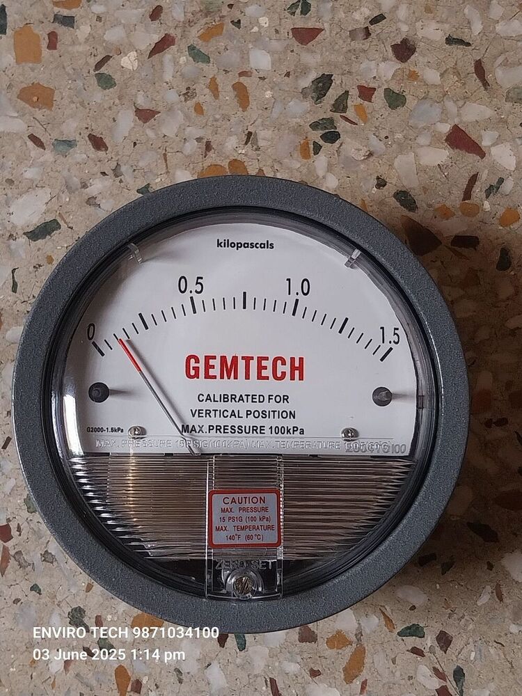 GEMTECH Differential Pressure Gauge Dealers Near Kalra Hospitals
