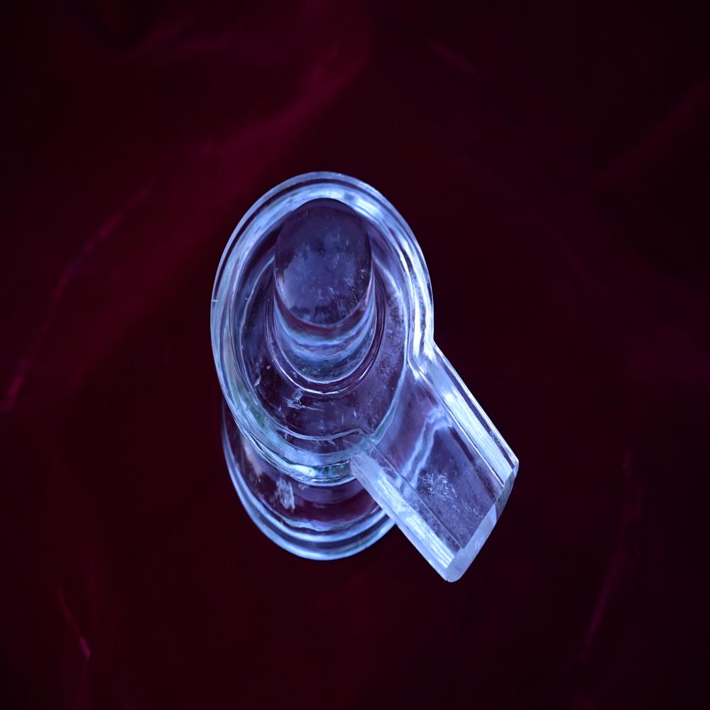 clear crystal shivling