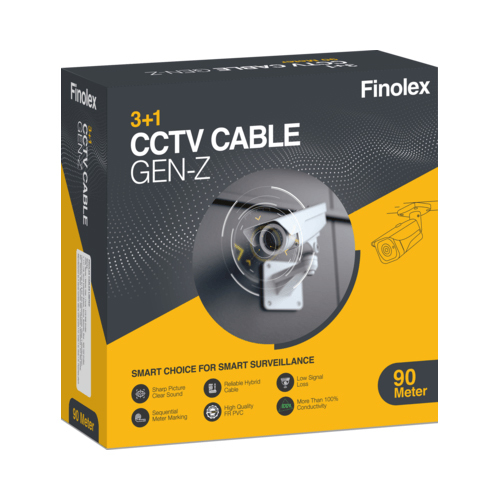 जन ज़ेड (3+1) सीसीटीवी केबल