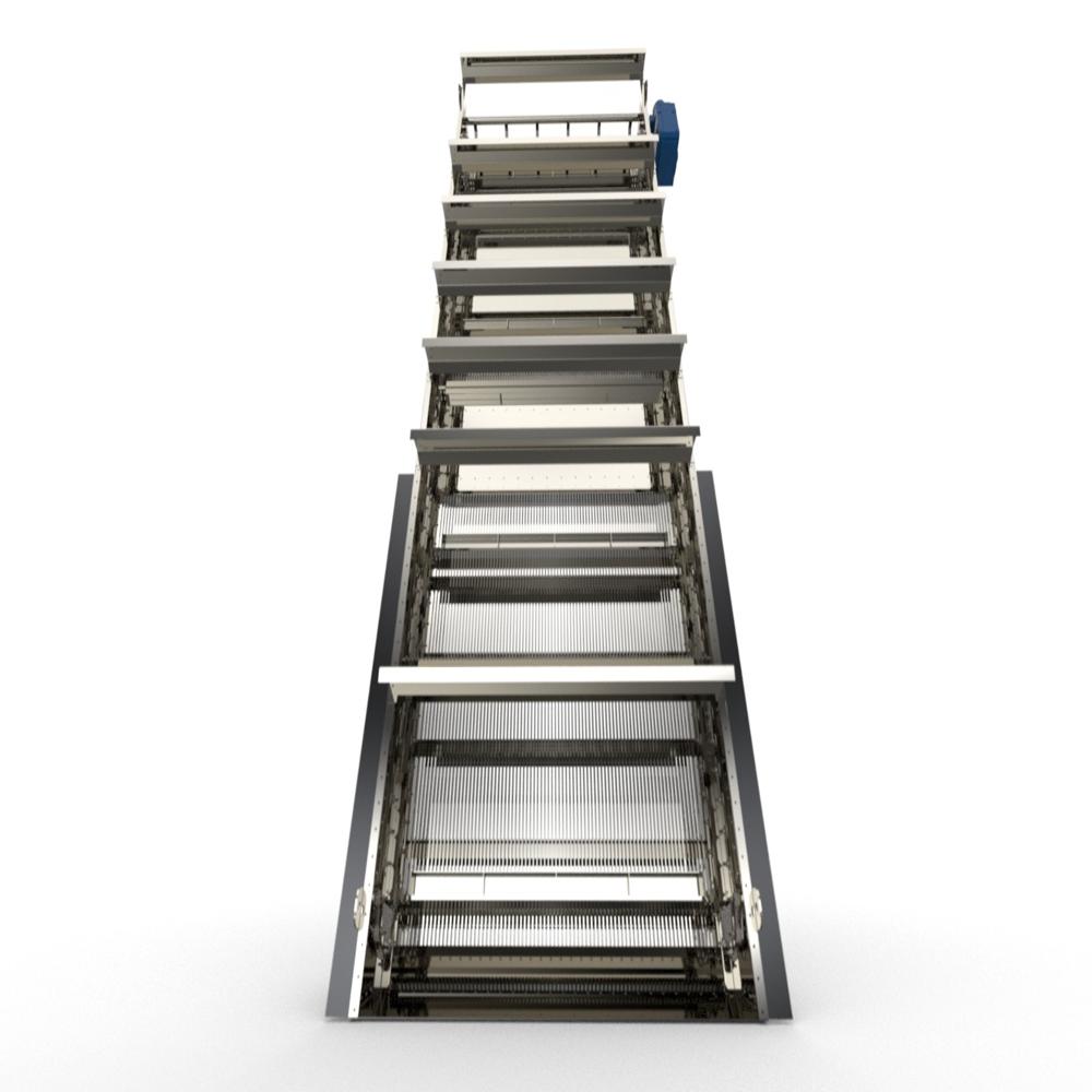 Mechanical Multirake Screen - Stainless Steel, 400 Kg Capacity, Silver Color, 220 Volt Automatic Operation | Reliable Water Cleaning System With High Efficiency And Low Maintenance