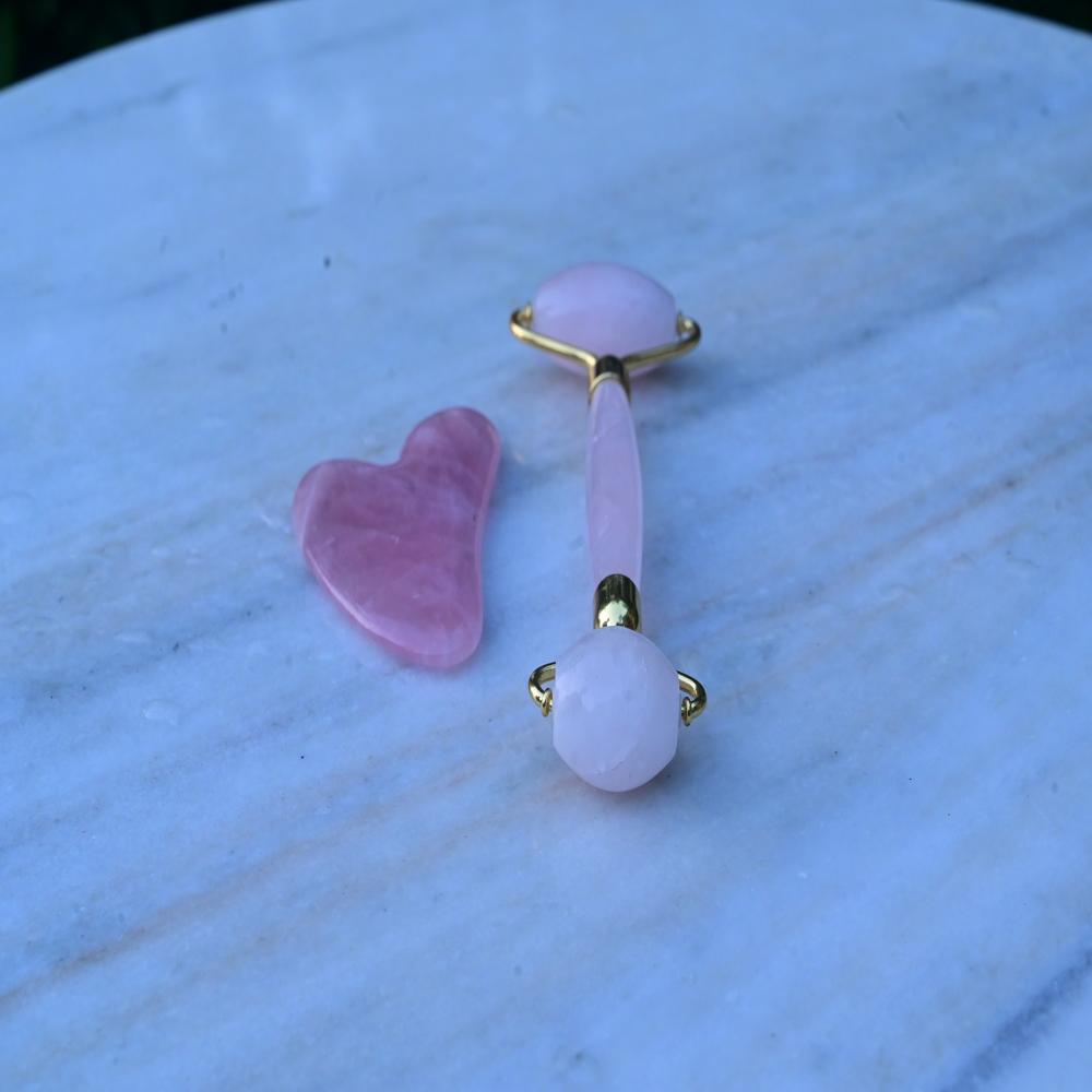 Rose Quartz Massager - Color: Pink