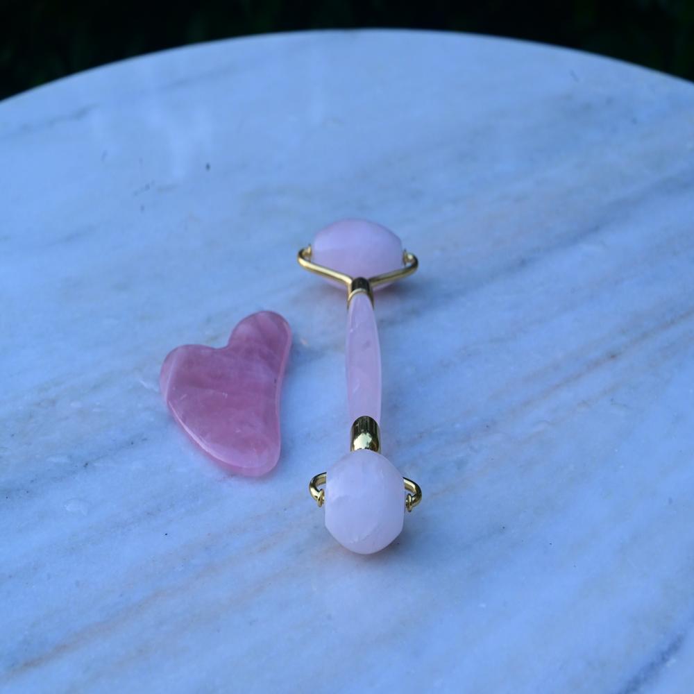 Rose Quartz Massager - Color: Pink