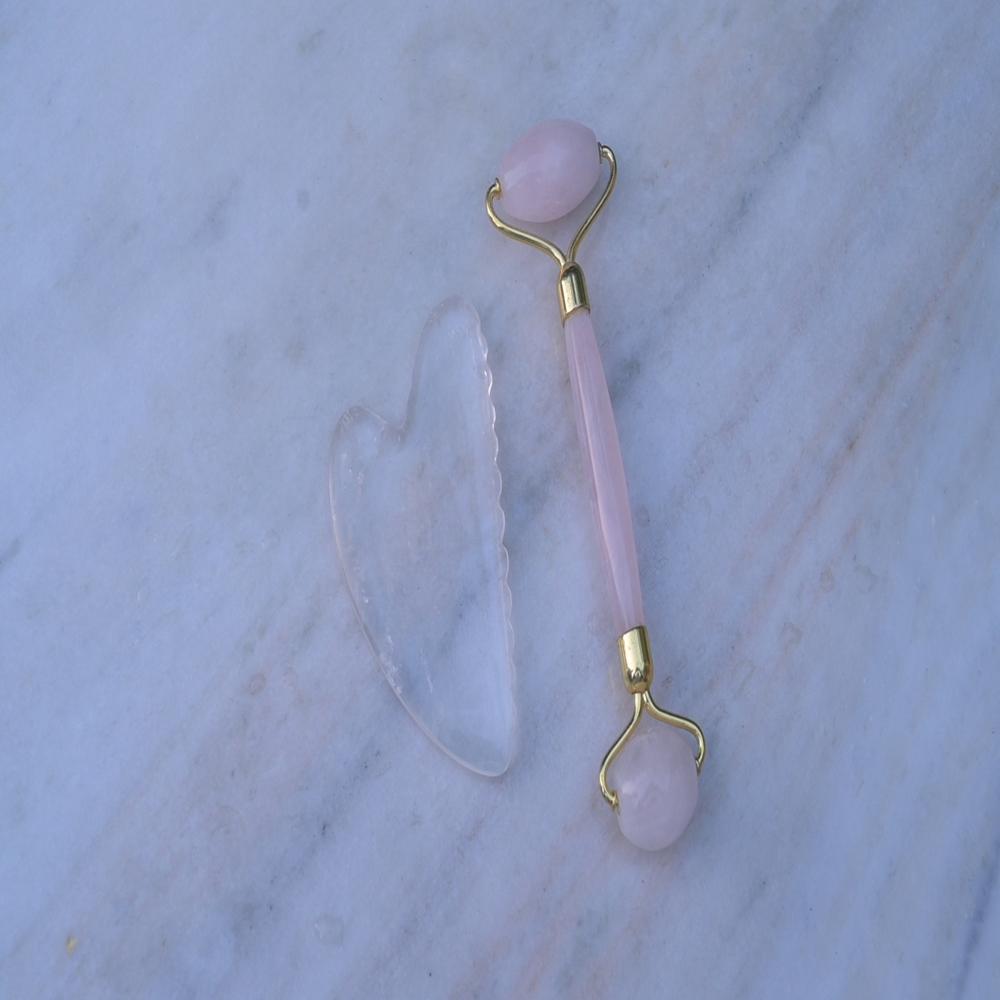 Rose Quartz Massager - Color: Pink