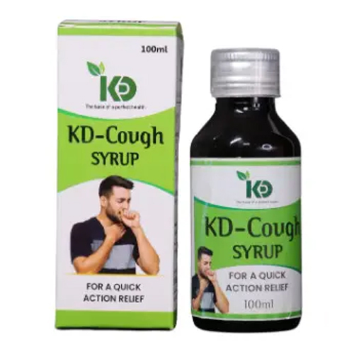 100Ml Kd Cough Syrup - Age Group: For Adults