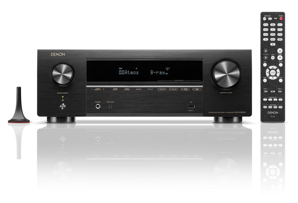 Denon Avr-X1800H Av Receiver - Color: Black