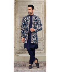 Angrakha Style Indo Western Set