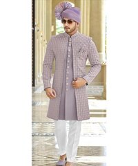 Angrakha Style Indo Western Set