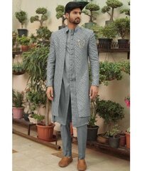 Angrakha Style Indo Western Set