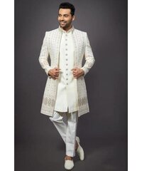 Angrakha Style Indo Western Set