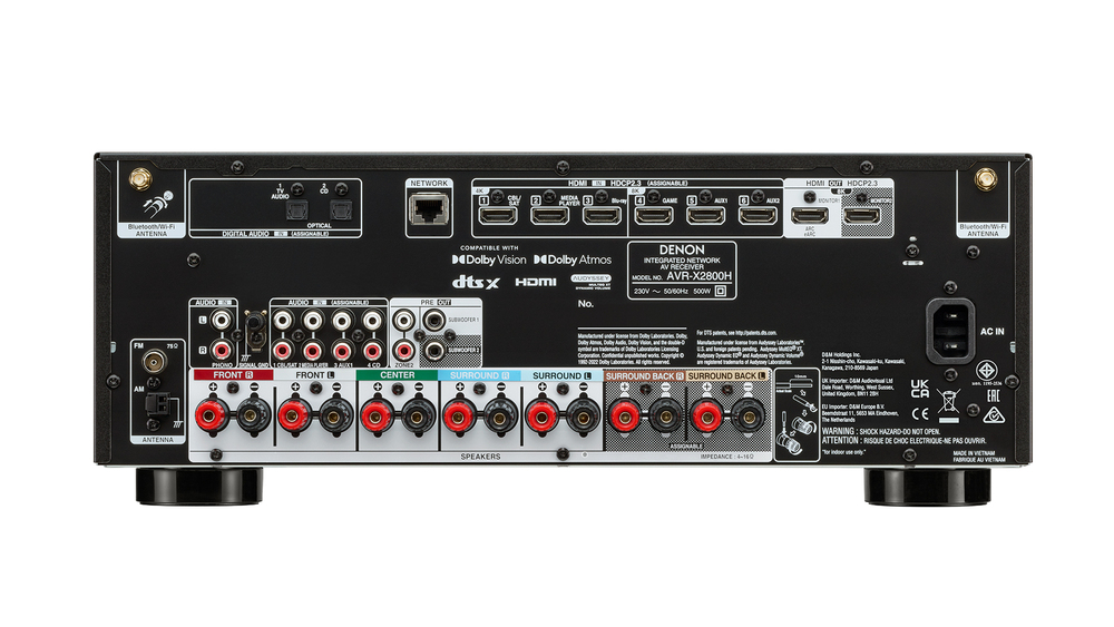 DENON AVR-X2800H AV RECIVER