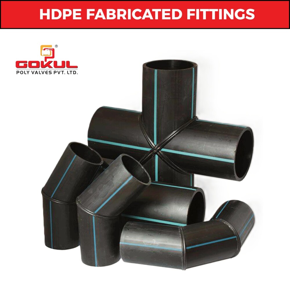 Hdpe Fabricated Four Way - Application: Industrial & Water Line