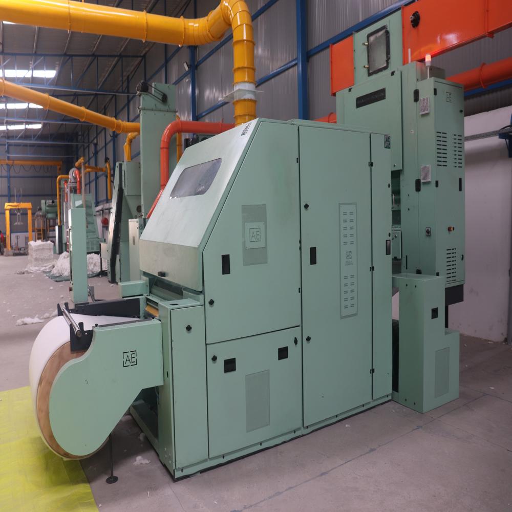 Ae Semi - Automatic  Surgical Cotton Roll Making Bleaching Plant - Country Of Origin: India