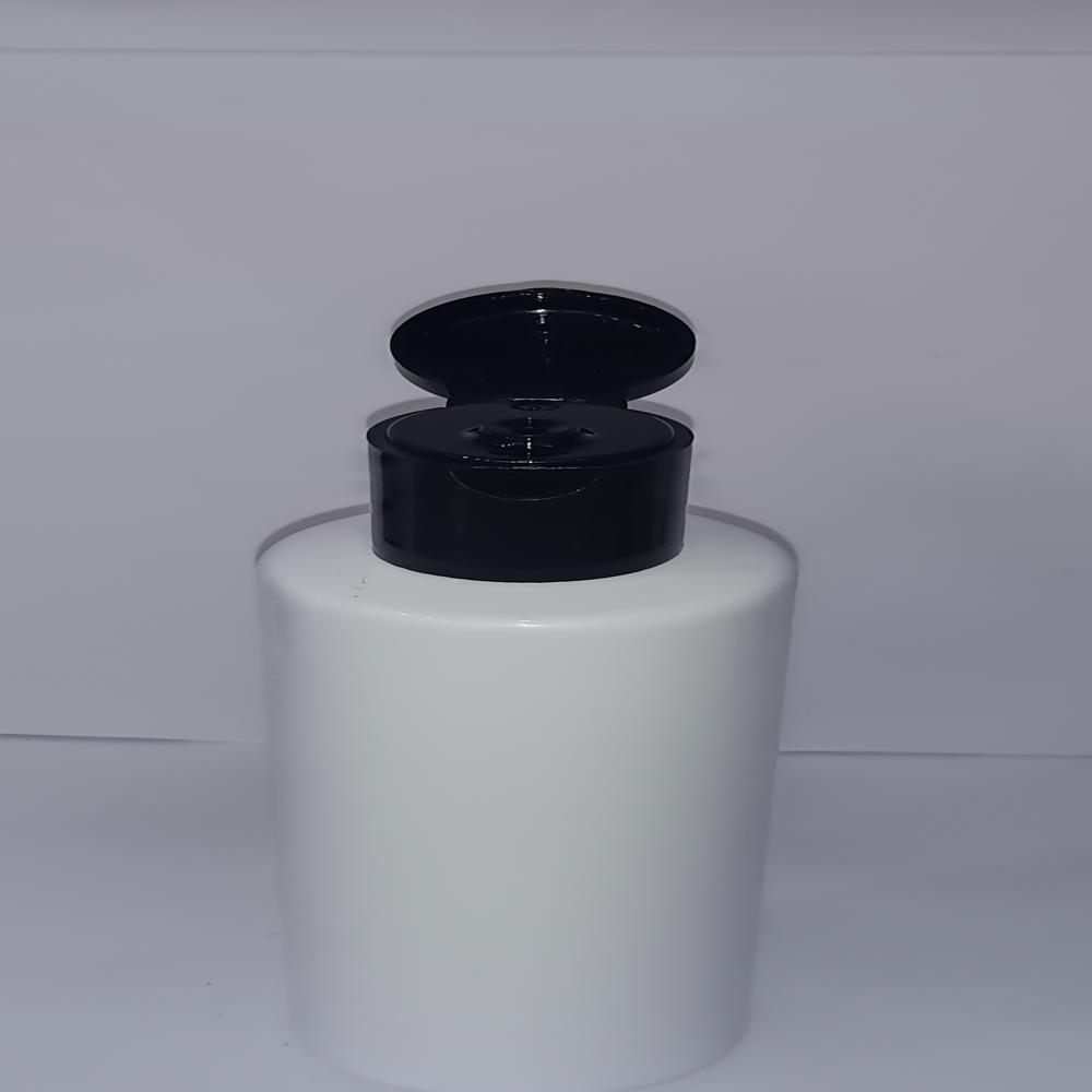 flip top 24mm black long neck cap