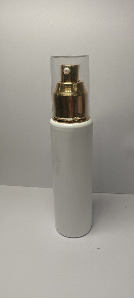 24MM C01 A  CREAM PUMP (GOLDEN WITH OVER CAP )