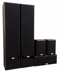 Taga Harmony Tav-606 Speakers Package - Color: Black