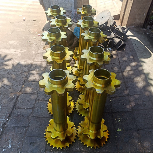 Apollo wmm-6 Paver 8 Teeth Conveyor Chains Pocket Pipe Roller