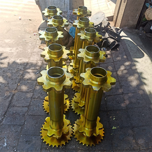 Apollo wmm-6 Paver 8 Teeth Conveyor Chains Pocket Pipe Roller