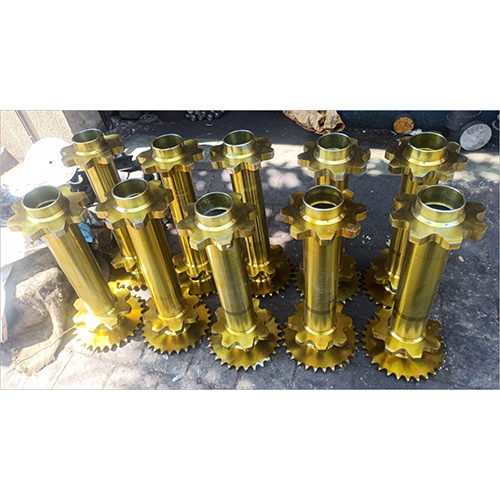 Apollo wmm-6 Paver 8 Teeth Conveyor Chains Pocket Pipe Roller