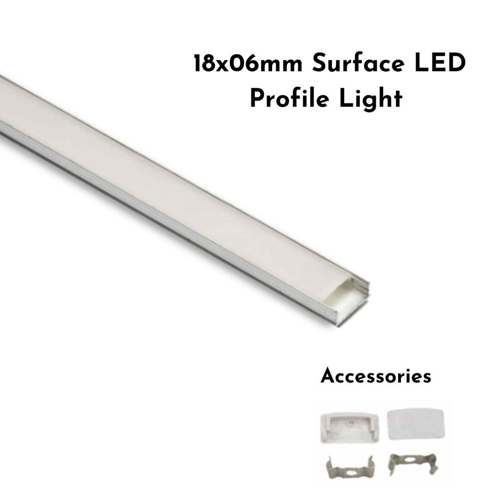 18 x 06 Surface Led Profile Light