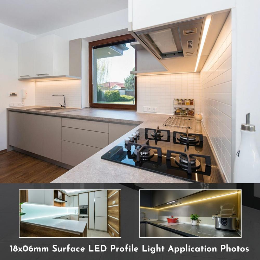 18 X 06 Surface Led Profile Light