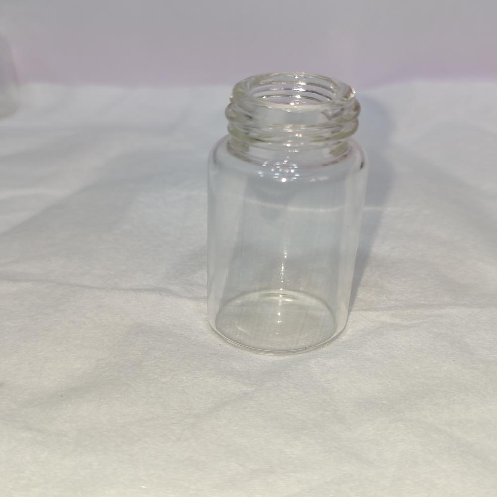 10ML CLEAR FLAT SHOULDER GLASS BOTTLE