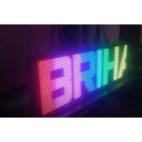 Led Scrolling Display Board - Application: Outdoor Advertisment