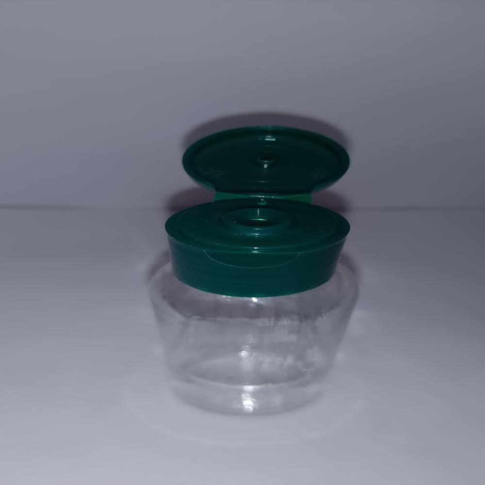 flip top 20mm tale green cap